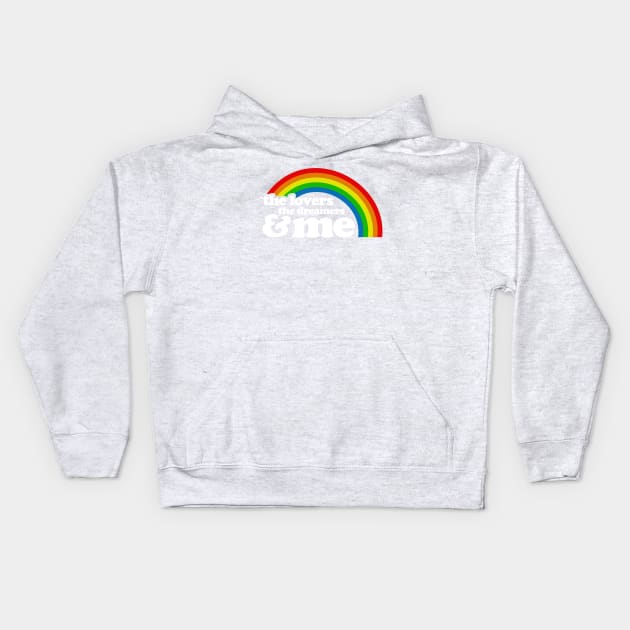 Rainbow Connection Kids Hoodie by PopCultureShirtsKJ